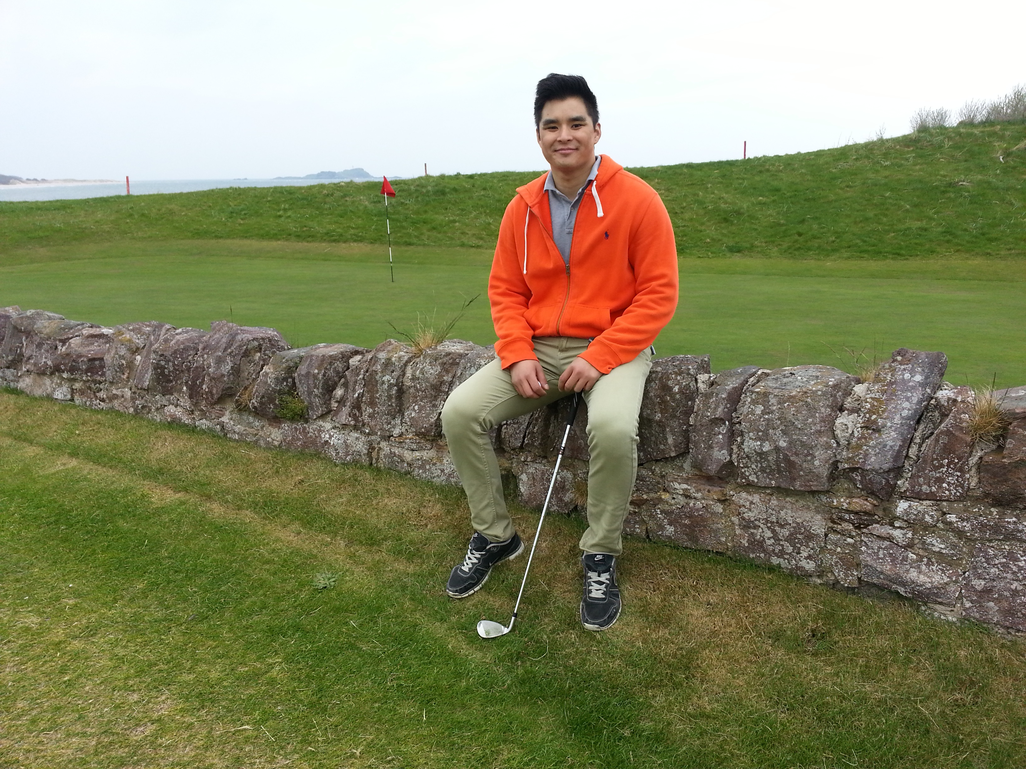 Harrison Nguyen in Scotland