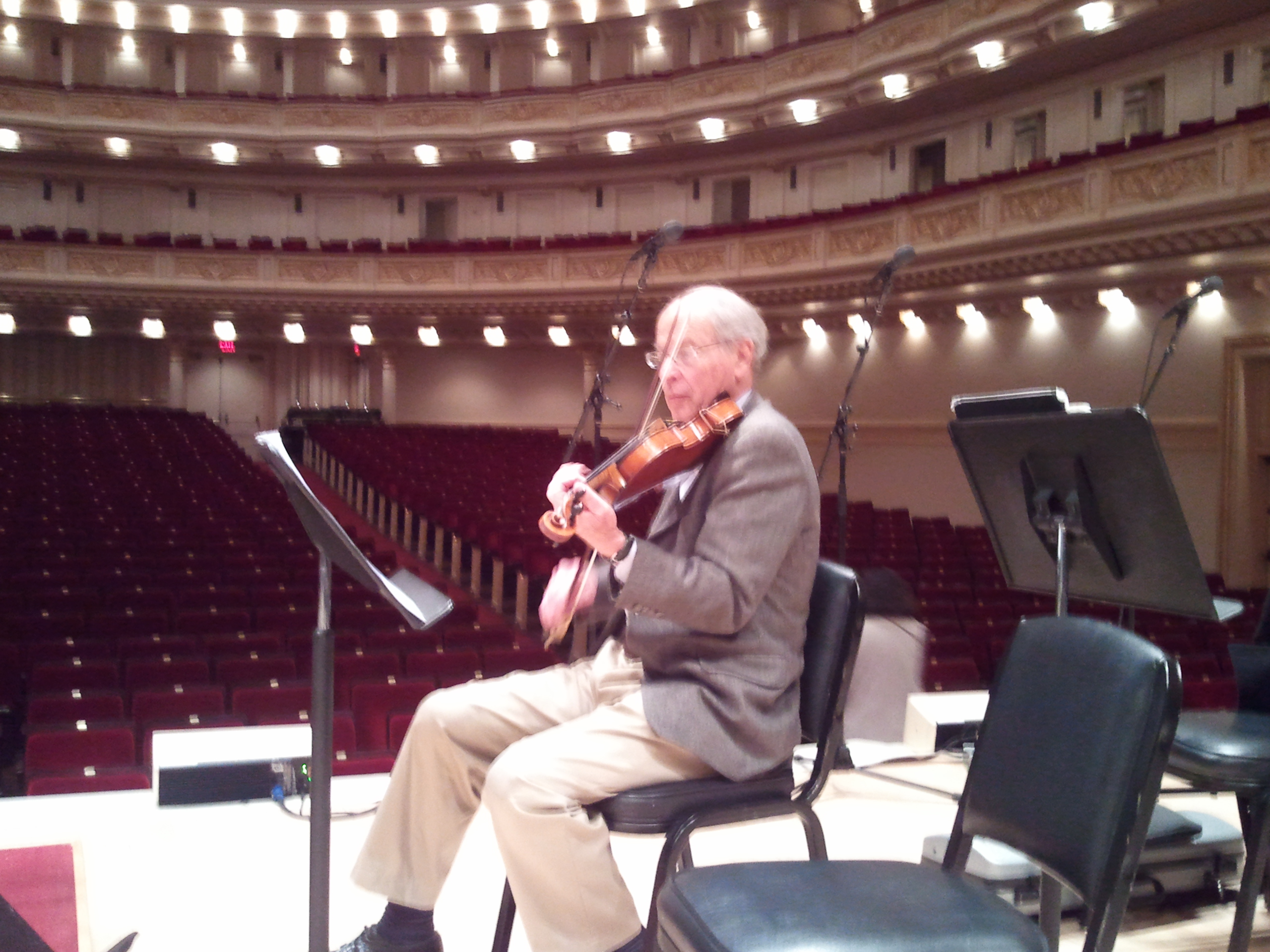 Dr. Daniel Musher, TMC Orchestra concertmaster,
