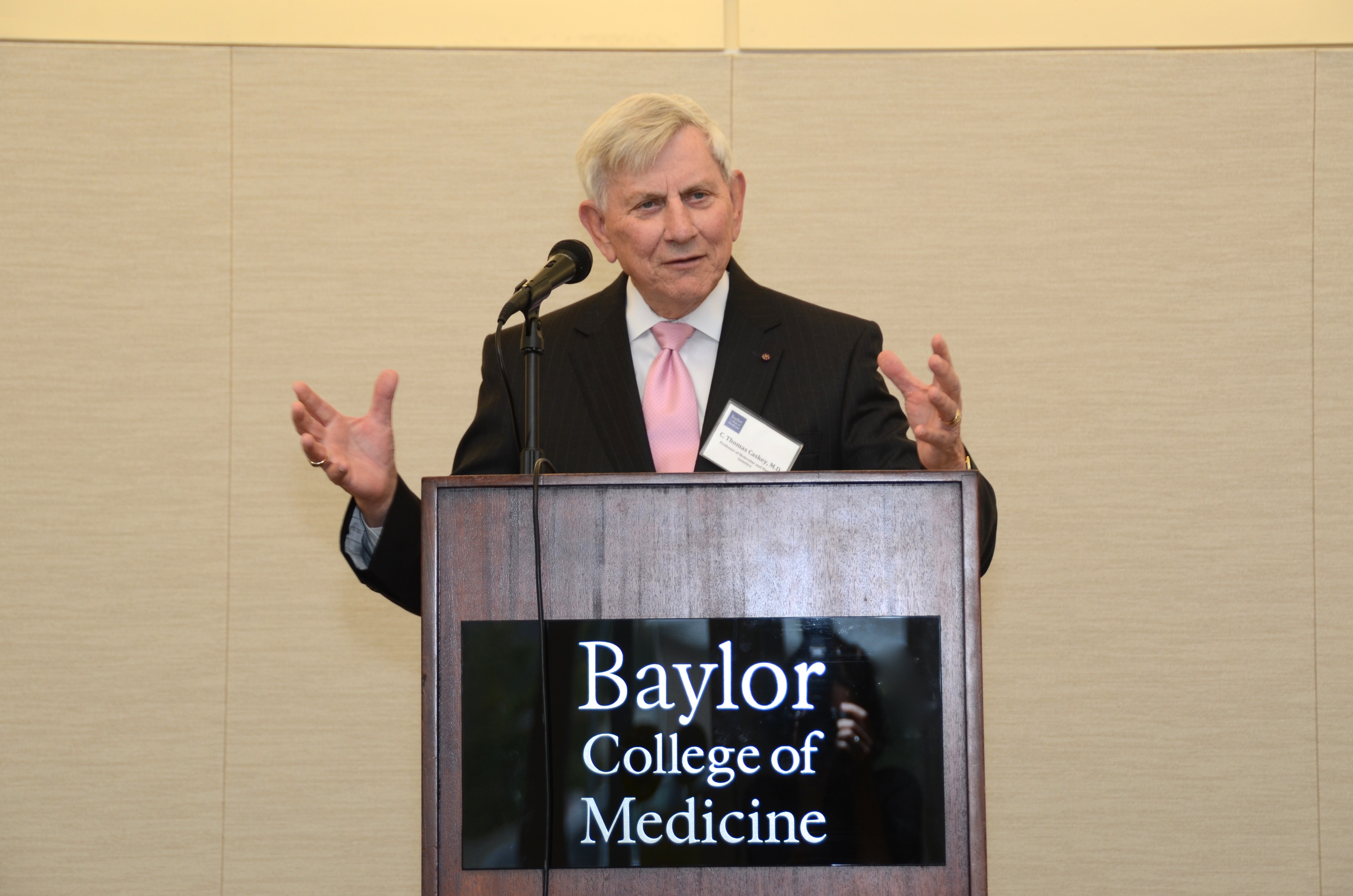 Dr. Caskey, speaking.