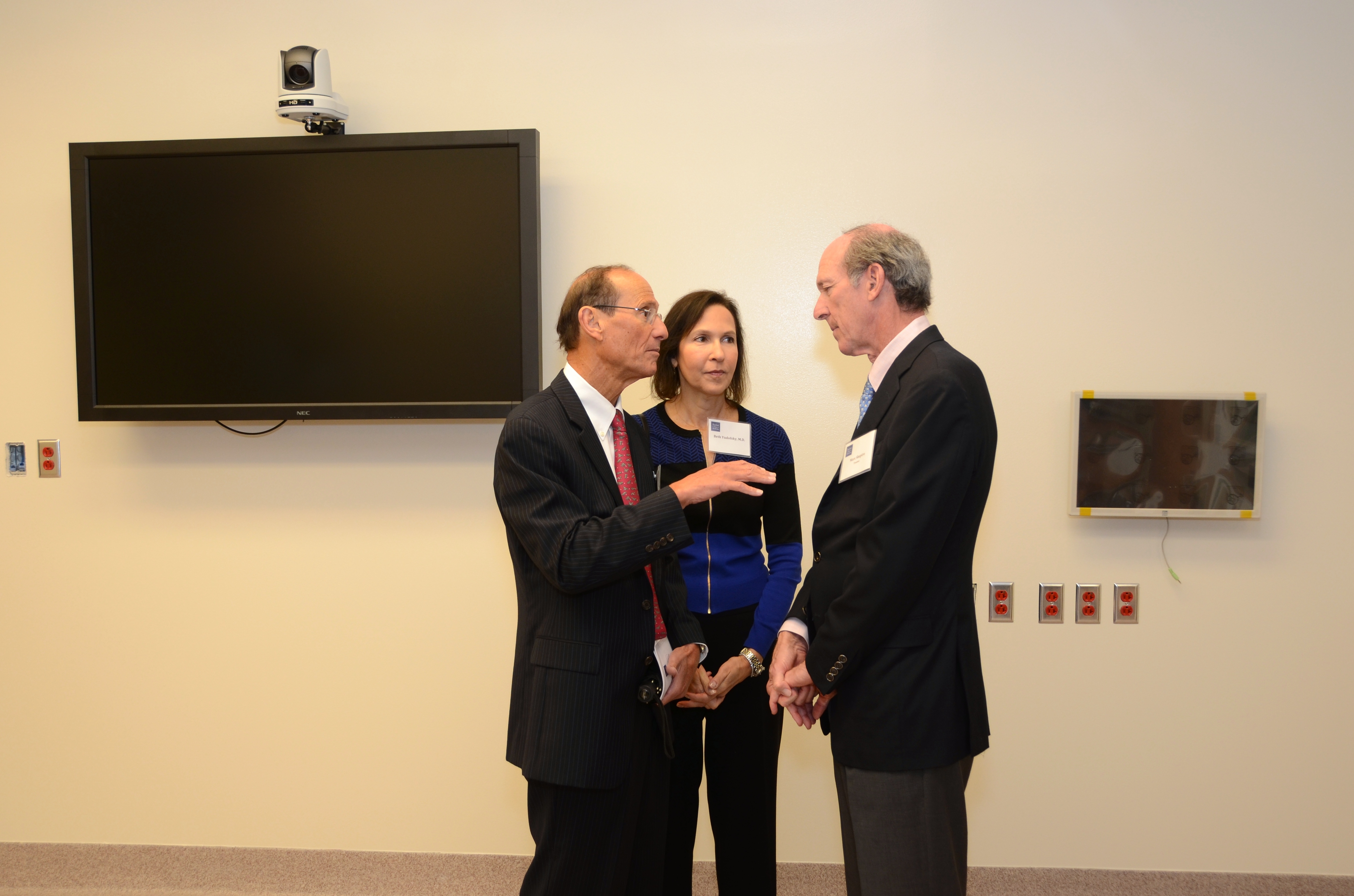 Guests during open house