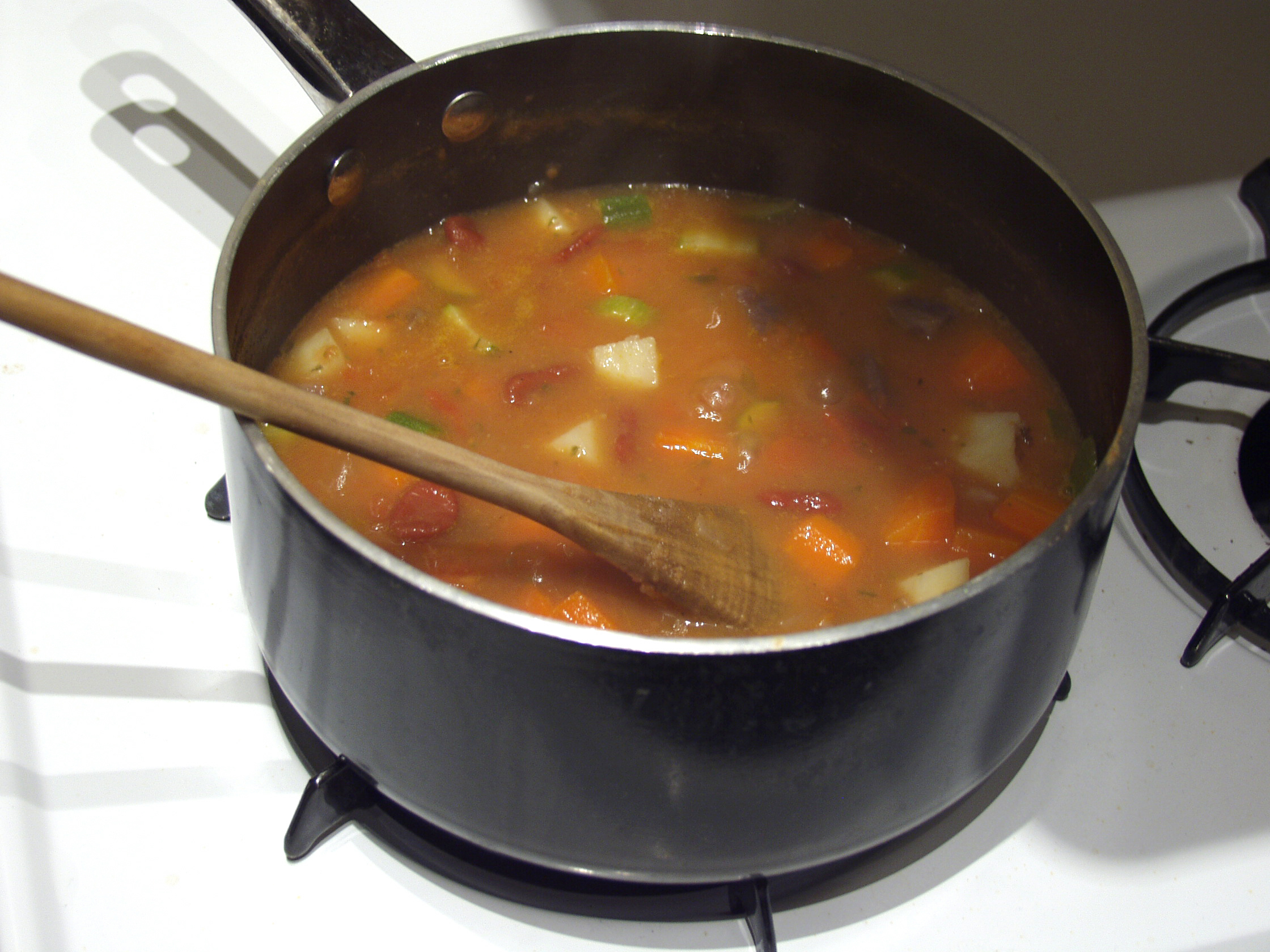 Turkey Vegetable Soup with Noodles