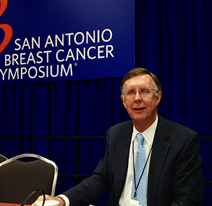 Dr. Kent Osborne at the 2013 San Antonio Breast Cancer Symposium.