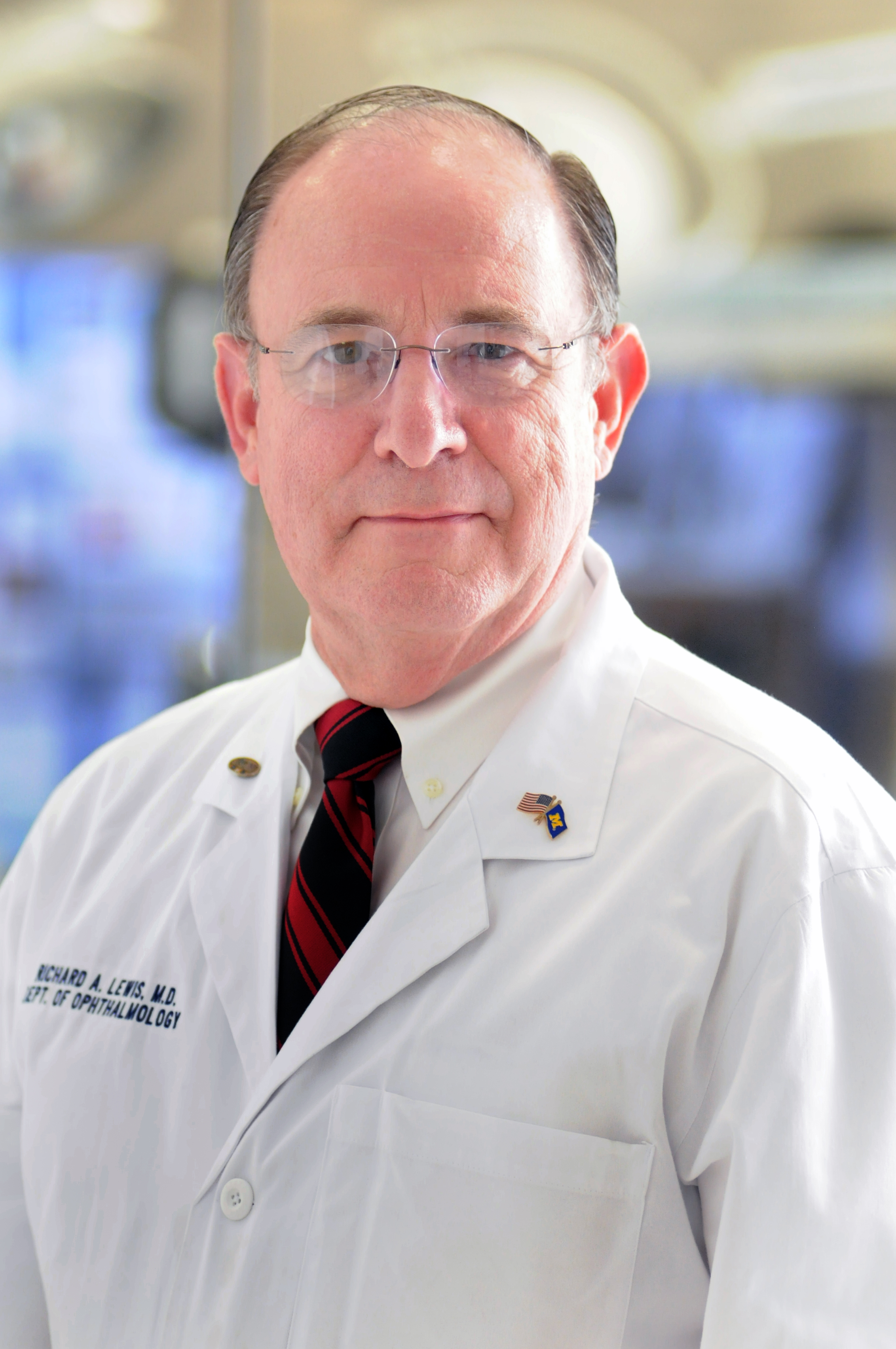 Dr. Richard Lewis Professor of Ophthalmology Baylor College of Medicine