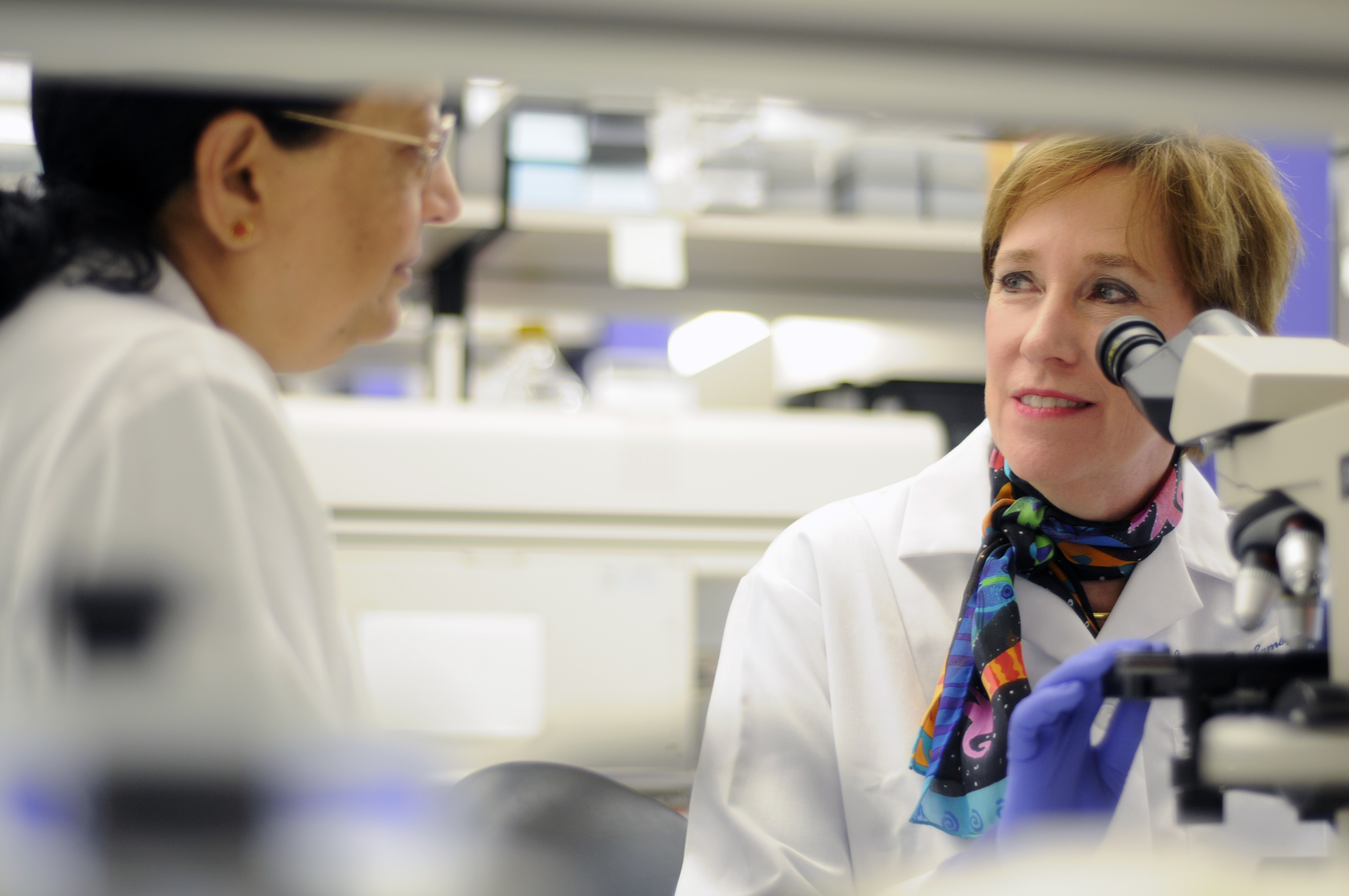 Dr. Dolores Lamb, director of the Center for Reproductive Medicine at Baylor, professor and vice chair for research of urology and molecular and cellular biology at Baylor