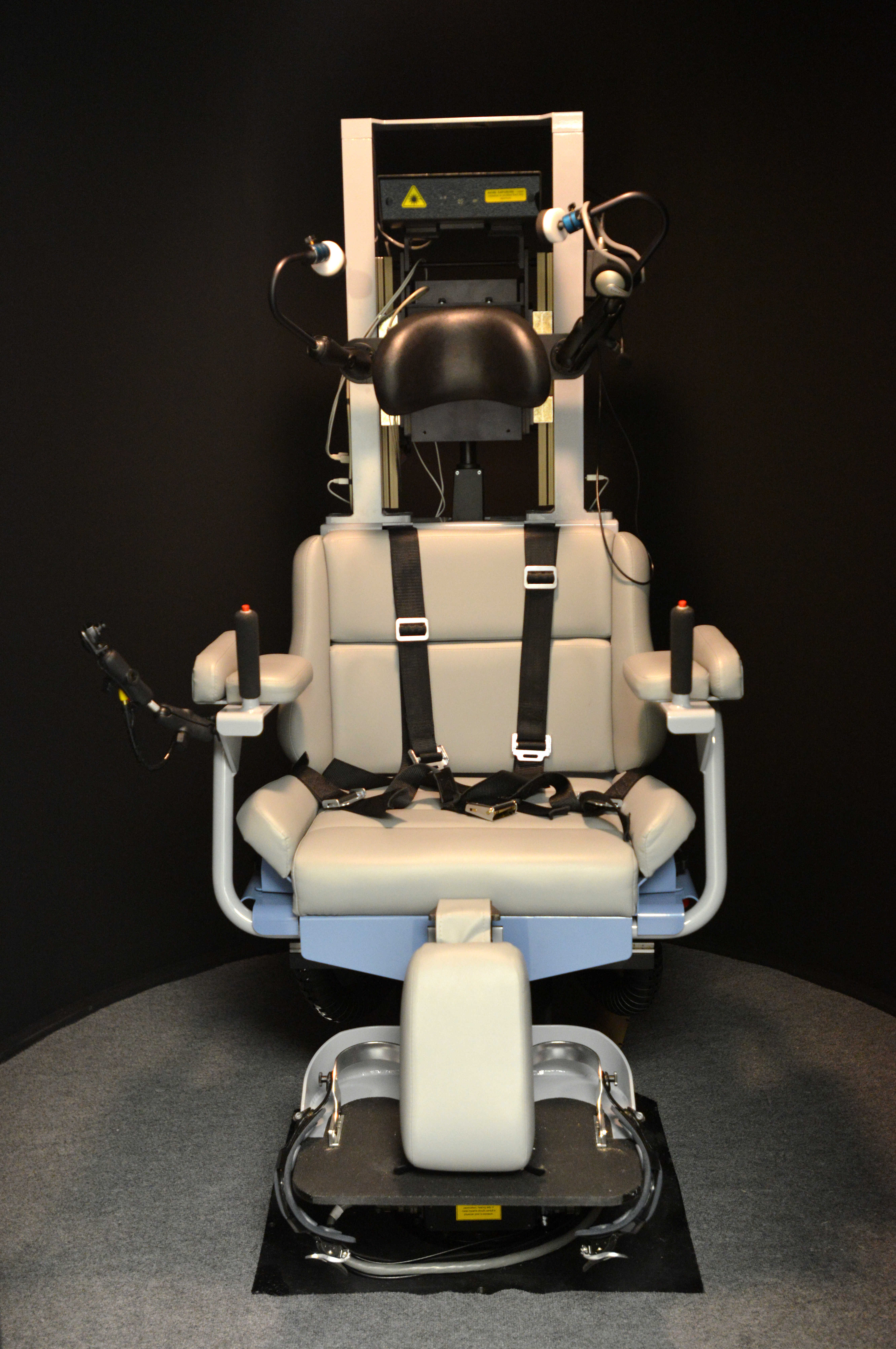 New rotary chair helps better diagnose patients at Baylor College of Medicine's Center for Balance Disorder.