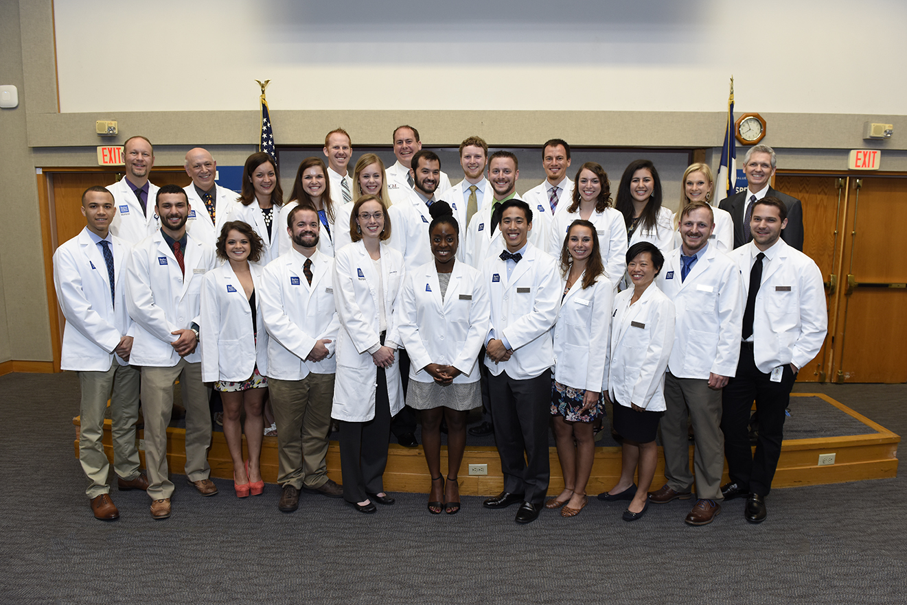 The 2015 class of the Master of Science in Orthotics and Prosthetics program