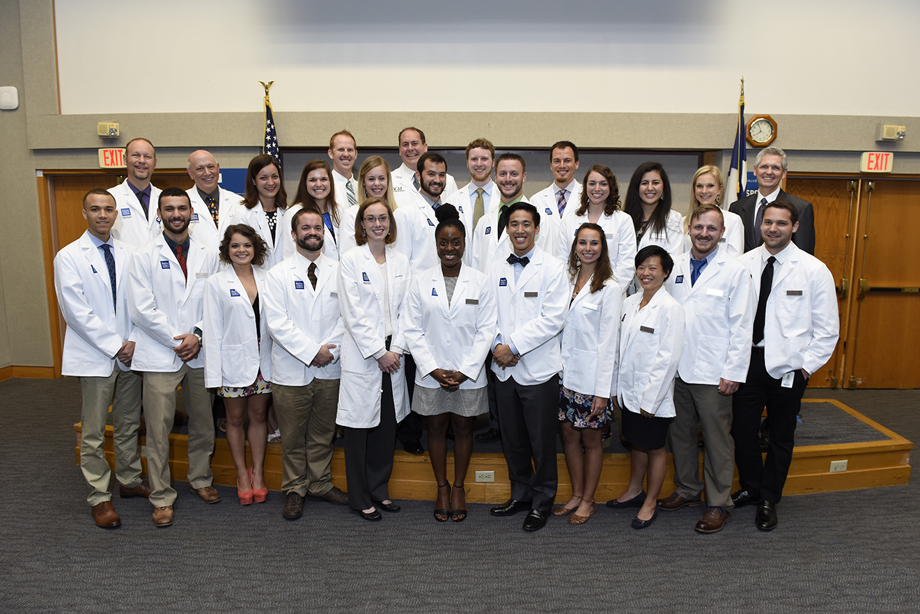 The 2015 class of the Master of Science in Orthotics and Prosthetics program 