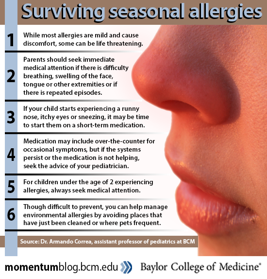 6 tips for surviving seasonal allergies - Baylor College of Medicine