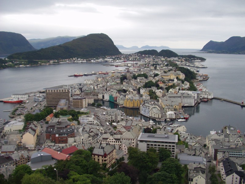 Ålesund in Møre og Romsdal, Norway