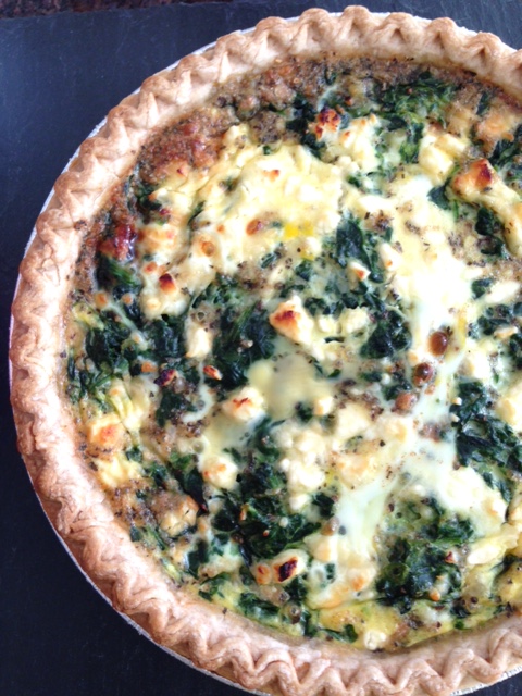Recipe: Quiche keeps light, fluffy texture and cuts fat
