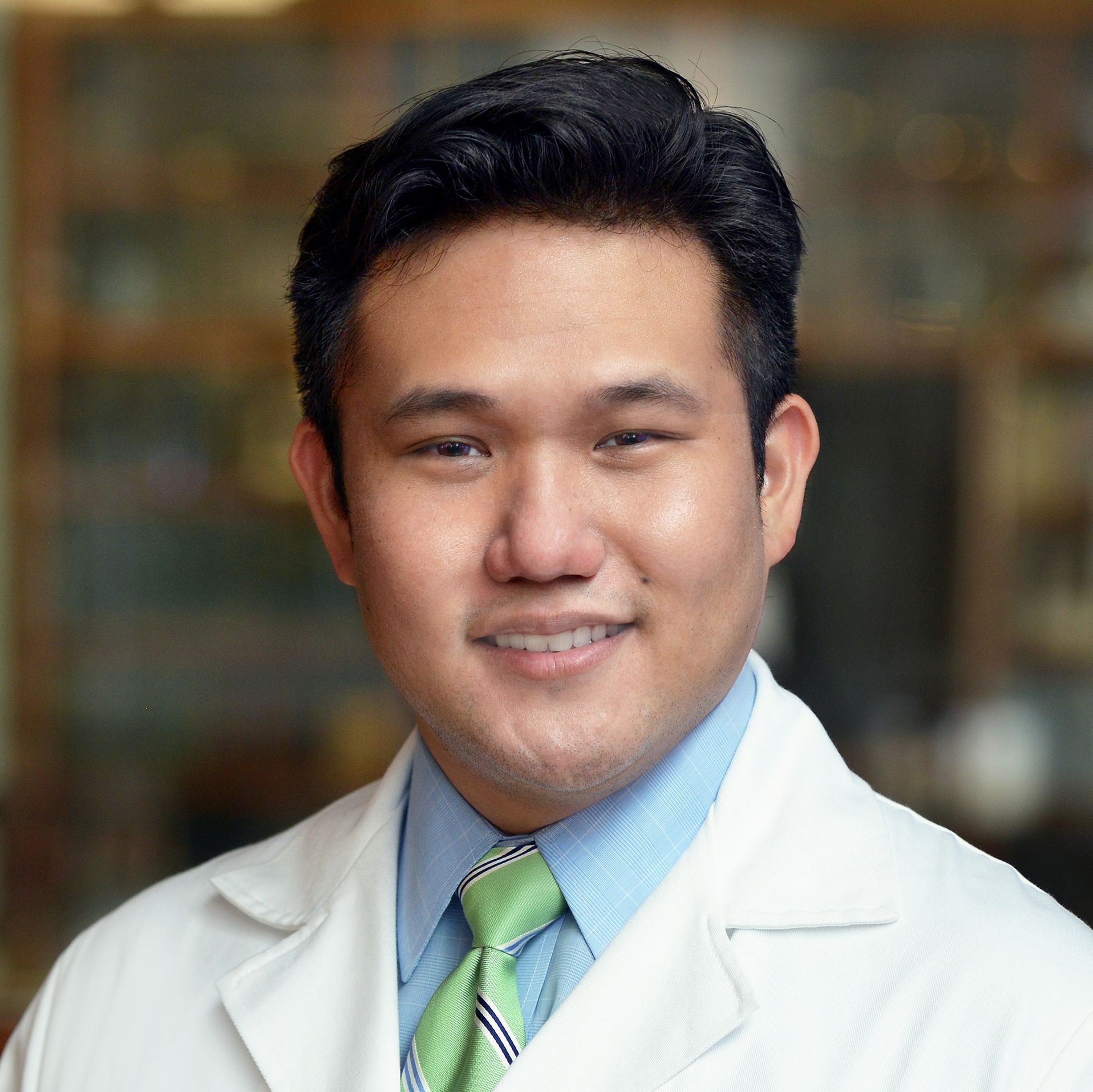 Dr. N. Eddie Liou, assistant professor of otolaryngology at Baylor College of Medicine.