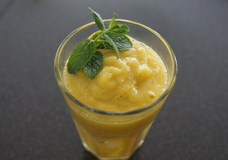 Quick and Easy Four Ingredient Mango Lassi - Shared Appetite