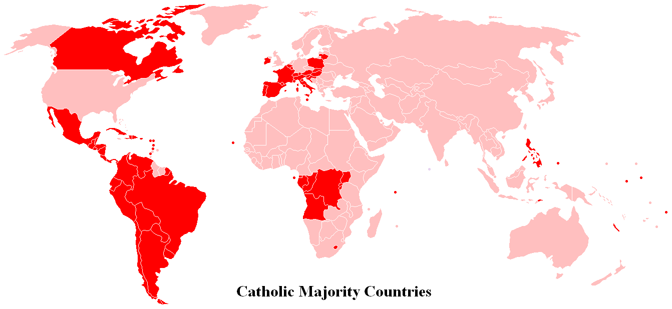 catholic-majority-countries