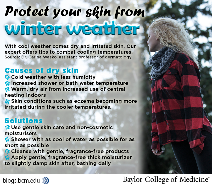 Protect your skin from winter weather