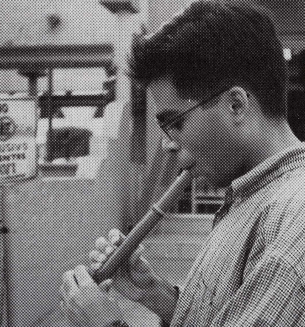 Amjad takes in some culture on the streets of Mexico.