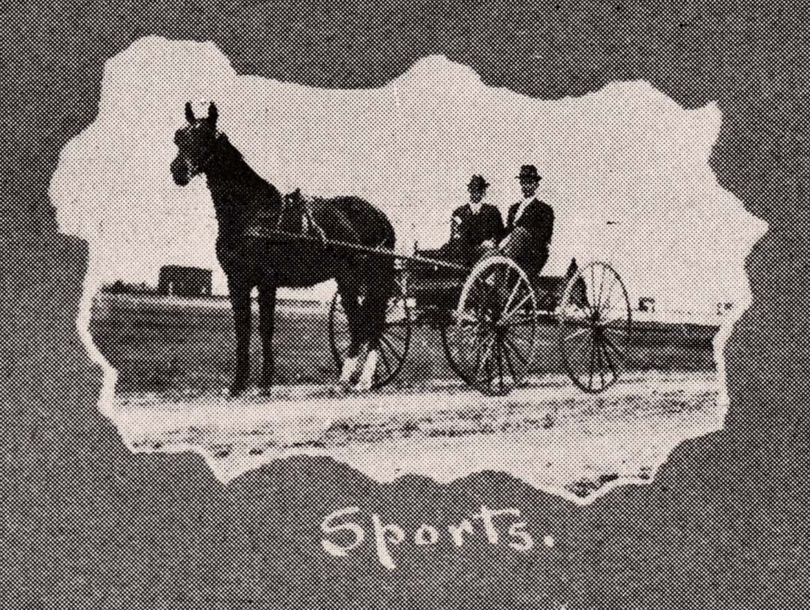 A horse and buggy from 1913.