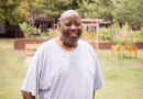 Walter Pinkney standing outside