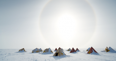 Antarctica’s remote and hostile environment makes it a good analogue for space. Photo: Tony Fleming/AAD