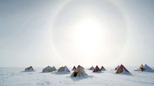 Antarctica’s remote and hostile environment makes it a good analogue for space.  Photo: Tony Fleming/AAD