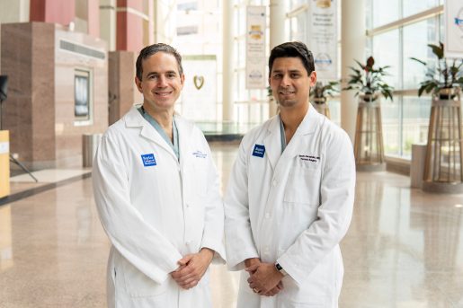 Dr. Gabriel Loor and Dr. Ramiro Fernandez.