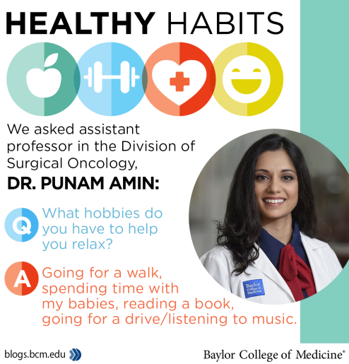 Punam Amin Healthy Habits