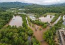 Flooding from Hurricane Helene in Western North Carolina