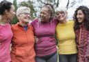 Group of happy women.